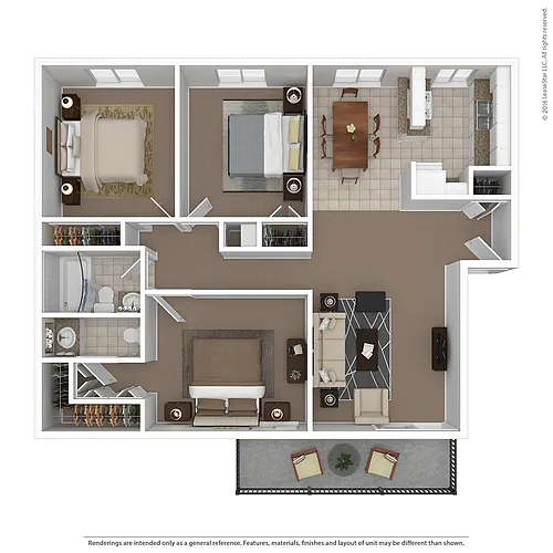 Floor plan Small 3 Bed 1.5 Bath