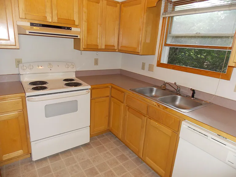 Kitchens are equipped with all appliances (except microwave)
