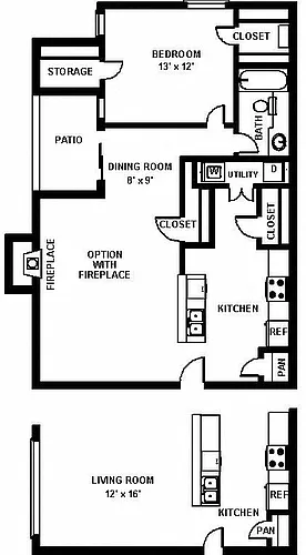 Floor plan The Canville