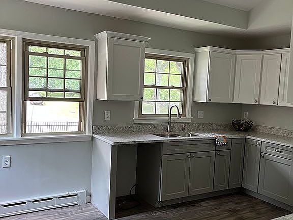 Completely new kitchen.