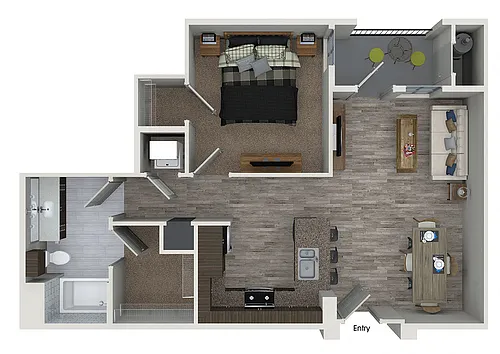 Floor plan A1