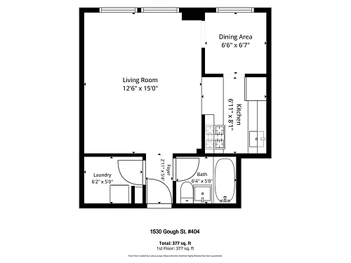 Floor plan 404