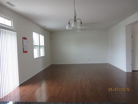 Family room and dining room