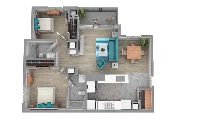 Floor plan B1