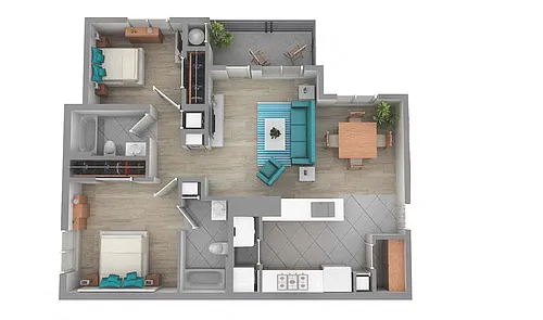 Floor plan B1