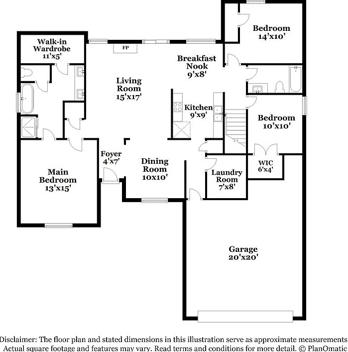 3 bed, 2.0 bath, 1999 sqft, $2,145 — Photo 3