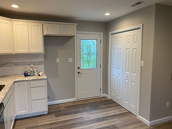 Looking into kitchen