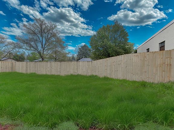 Large, flat backyard perfect for dogs!