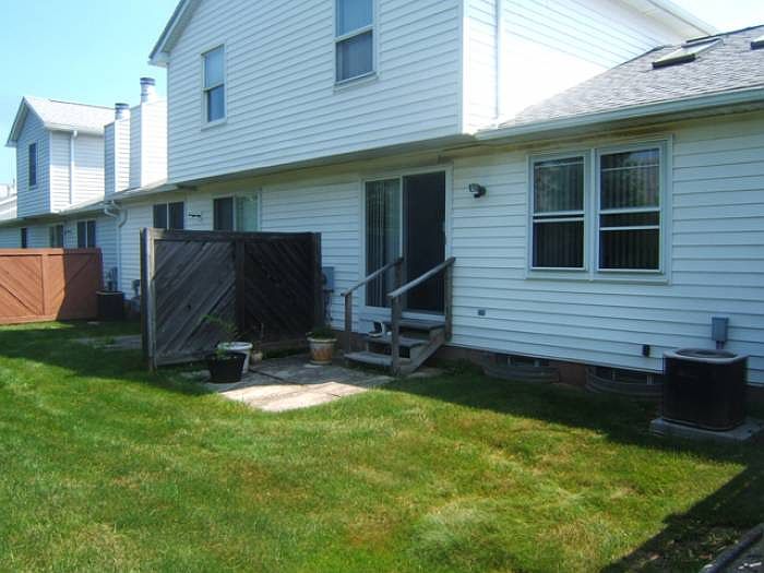 Private back yard