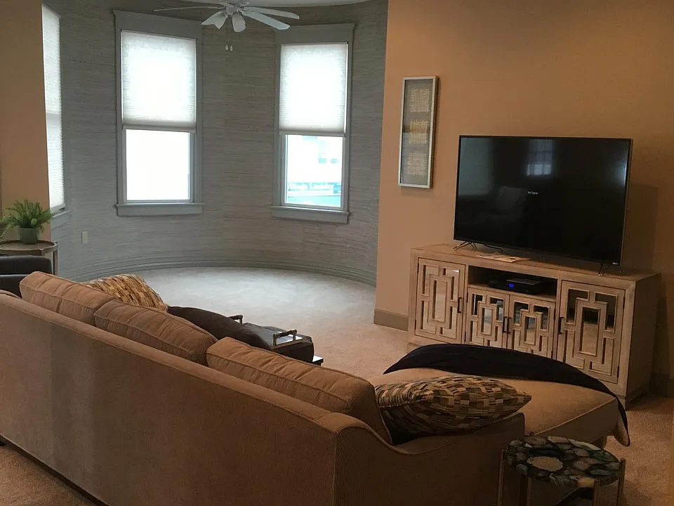Living Area and view of Turret 
