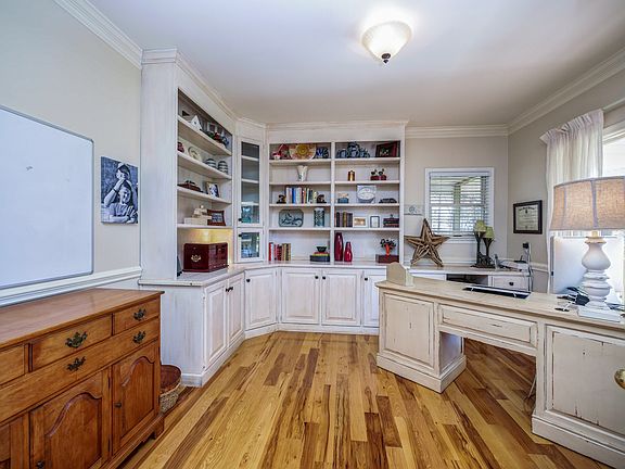 Custom built-ins in office.