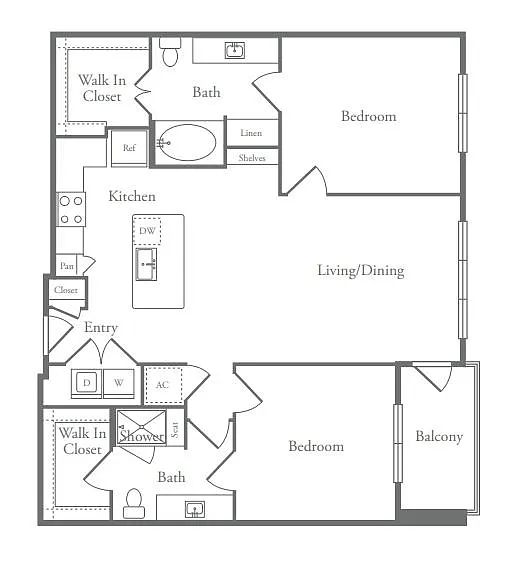 Floor plan B2
