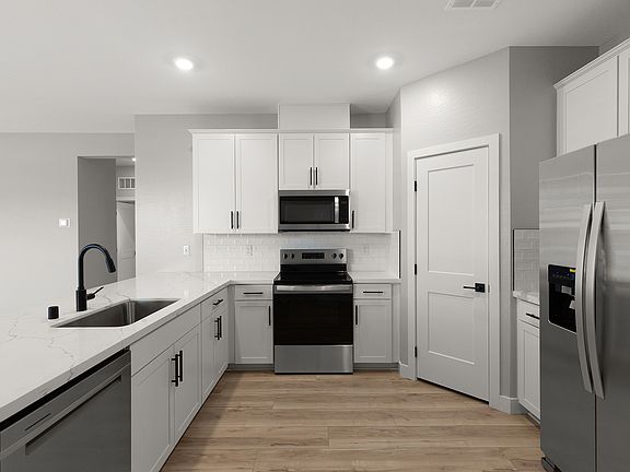 All kitchens come with upgraded appliances included.