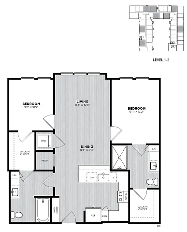 Floor plan B2