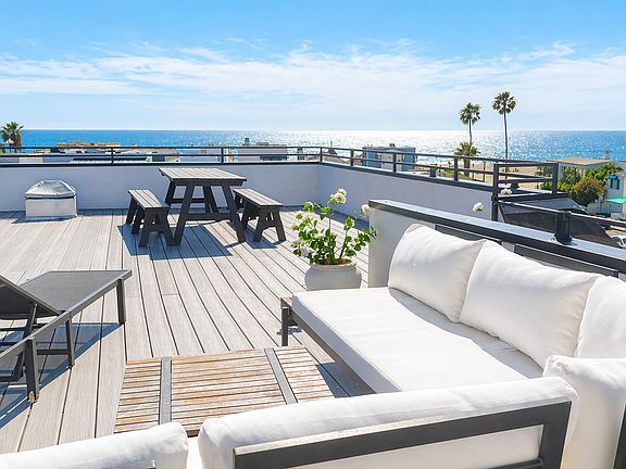 rooftop deck- views from palos verdes to malibu