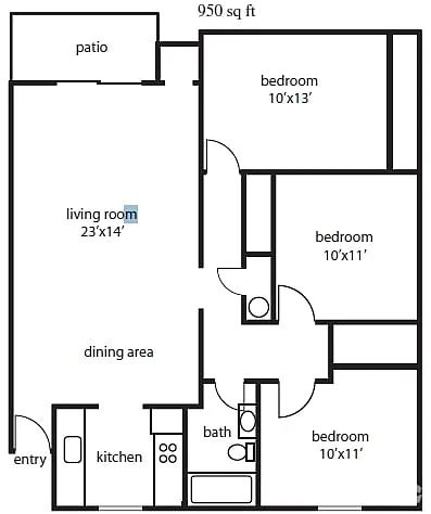 Floor plan 3X1