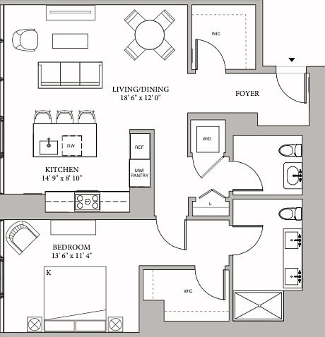 1st image of 164 N Peoria St #1/15