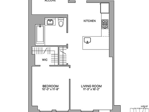 2nd image of 223 N 8th St APT N5h