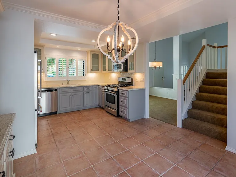 Large, updated kitchen