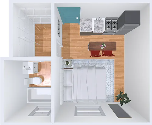Floor plan studio 24