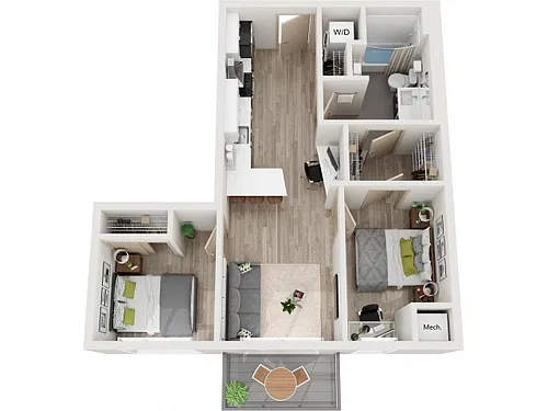 Floor plan P