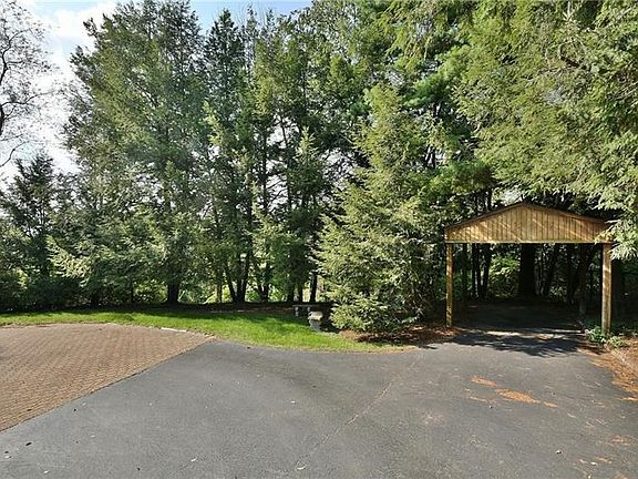 Driveway leading car port