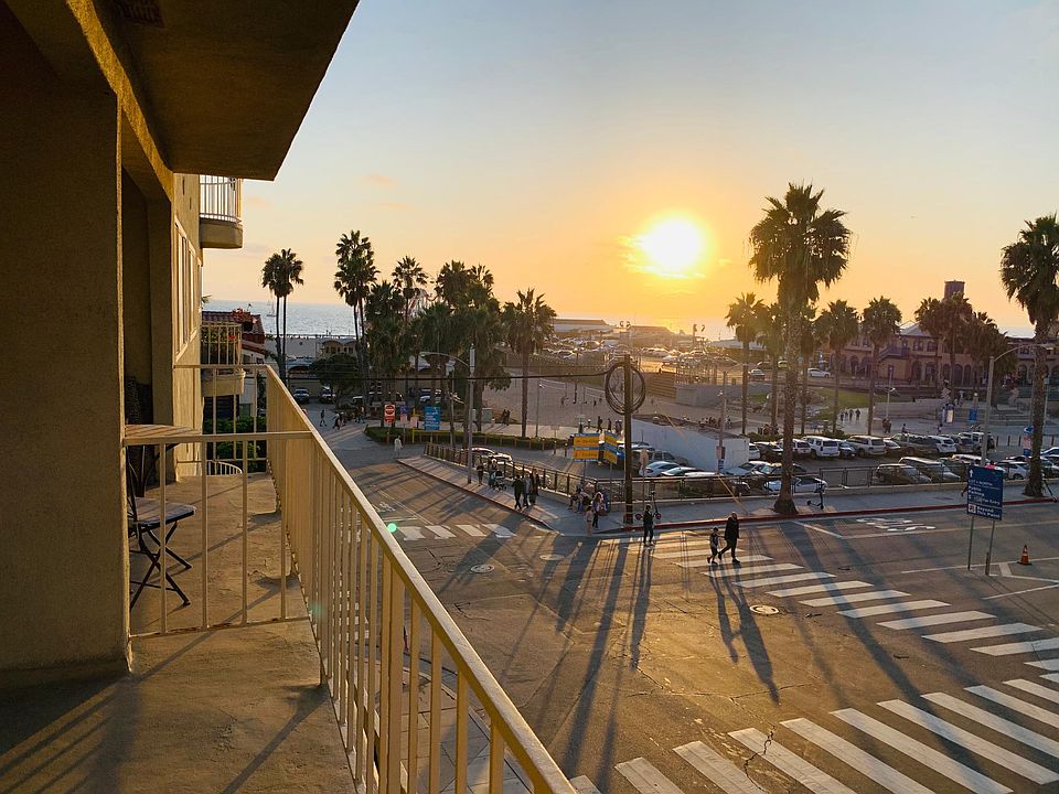 Sunset from balcony 1 off the kitchen