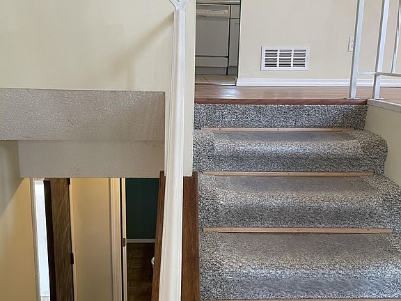 Split level entrance