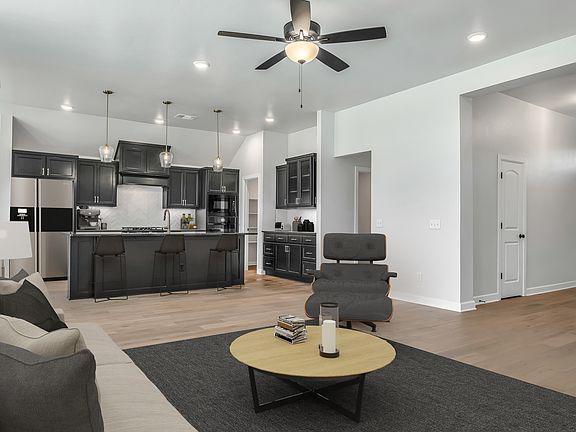 Living Room Kitchen
