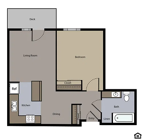 Floor plan Elm - Remodeled