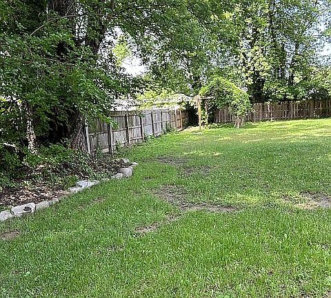Back Yard/included lot