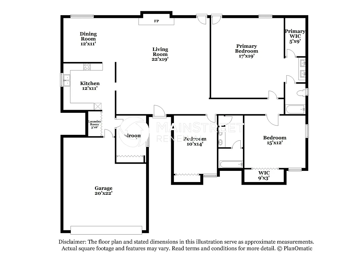 Floor Plan - 1823 Quailwood Dr