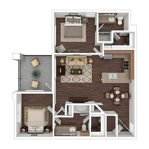 Floor plan B3
