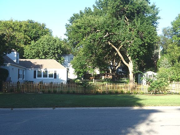 Large landscaped back yard