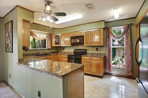 Plenty of natural light throughout home.