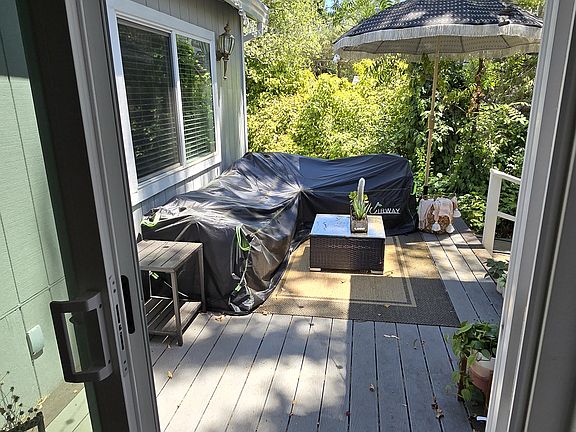 side porch off dining area