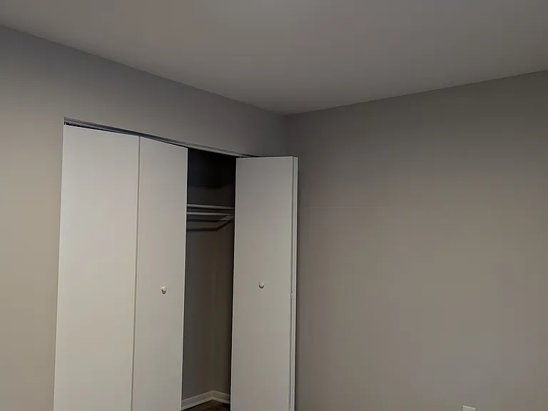 Bedroom with plenty of closet space