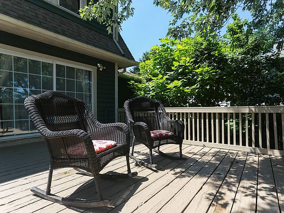Large back deck