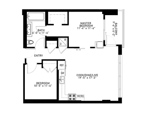 Floor plan Y