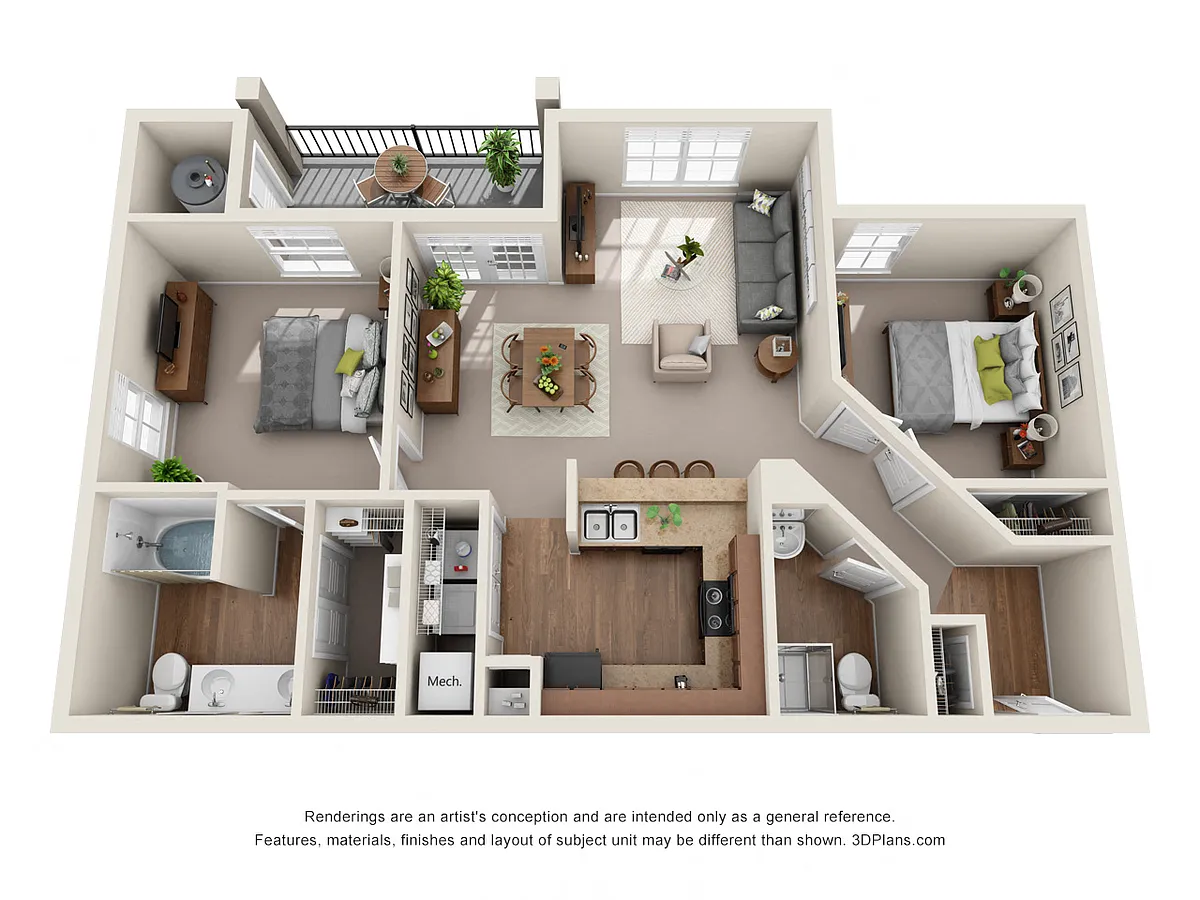 Floor plan Pinehurst