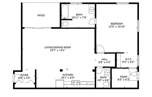 Floor plan Balsam