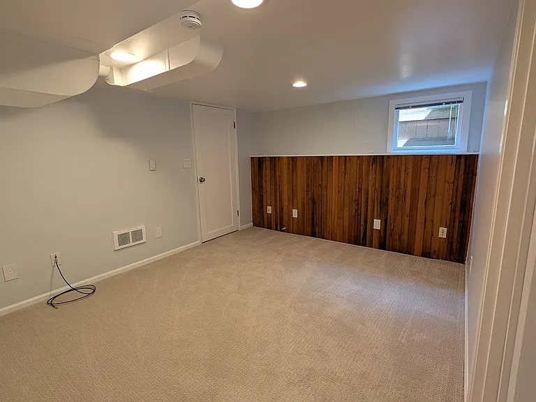 Downstairs living room (perfect for entertainment or exercise)