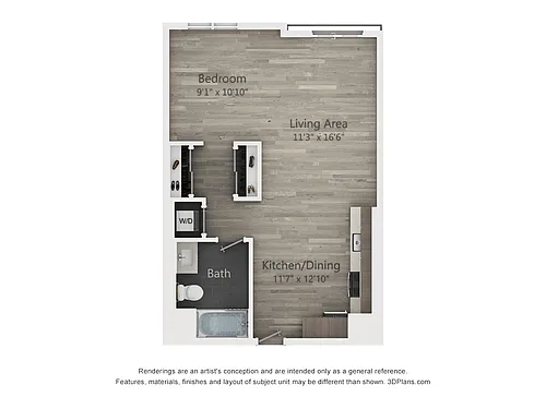 Floor plan A1-3