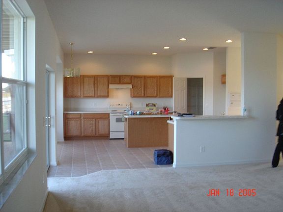 Kitchen and Living Room