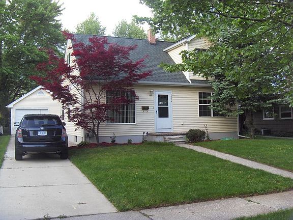 long drive with detached garage