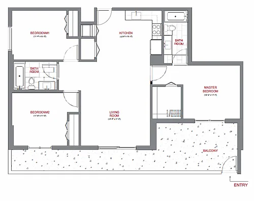 Floor plan Y