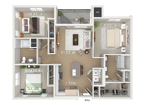 Floor plan C1