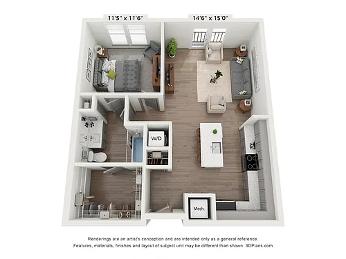 Floor plan Villinski