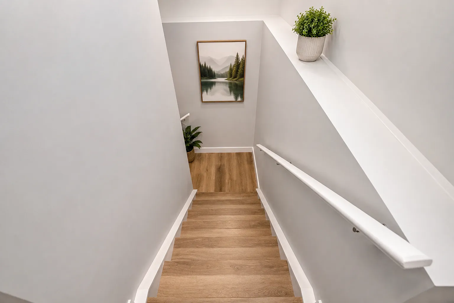 Modern 1 Bedroom | 1 Bathroom Basement Suite with Utilities Included Keswick — Photo 2