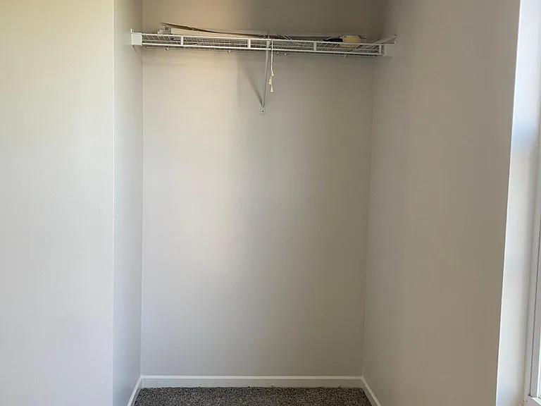 closet in bed 3 (white door not pictured)